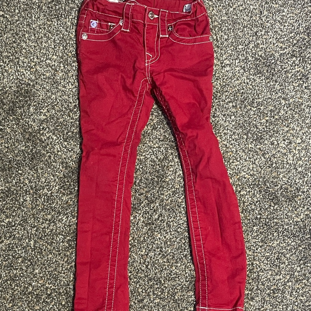 True Religion Halle mid rise Super Skinny Jeans Size 5 kids